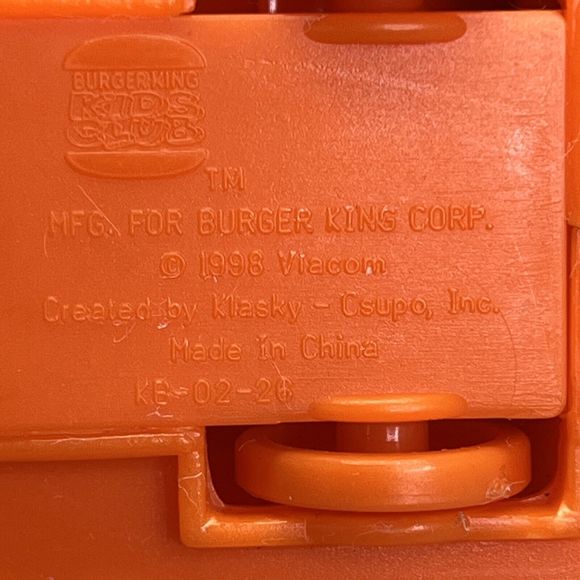 Burger King Nickelodeon Rugrats PHIL LIL With Reptar Chuckie Wind Up Toys Lot 5 - Picture 12 of 16